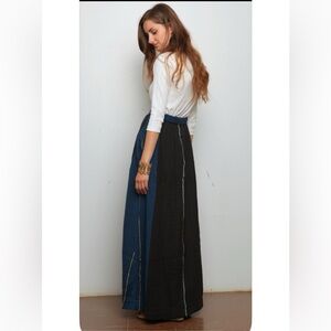 Ace and Jig Black and Blue Women's Skirt, Small